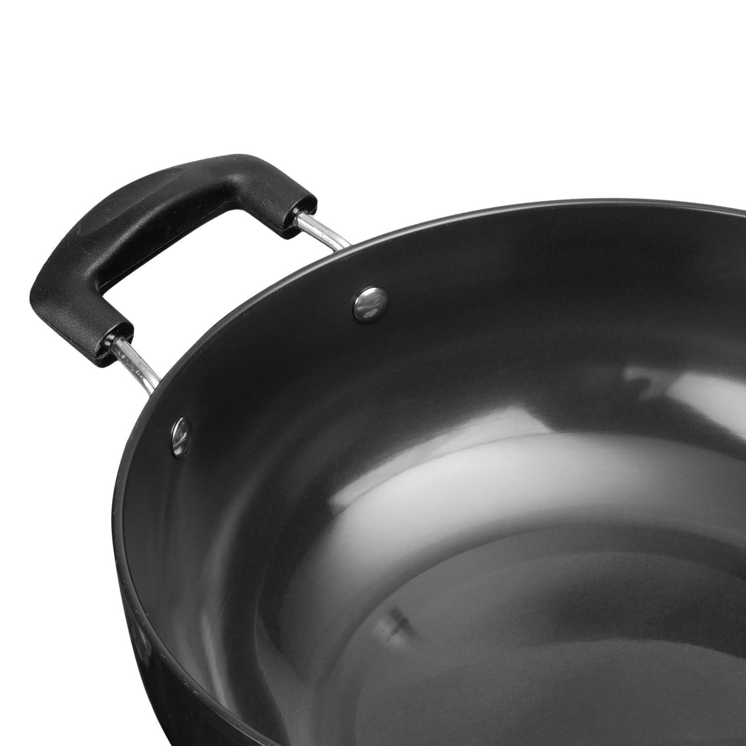 Vinod Hard Anodised Deep Kadai Without Lid