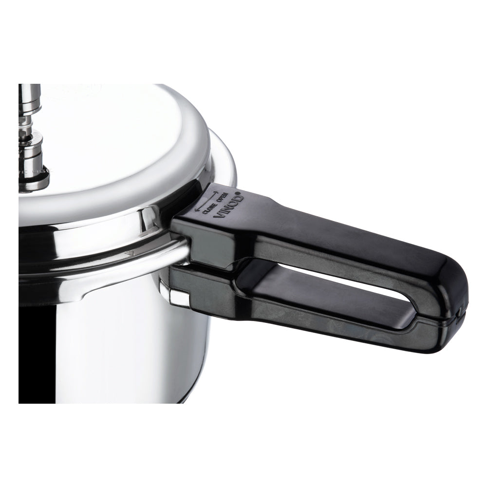 Vinod 18/8 Stainless Steel Outer Lid Pressure Cooker