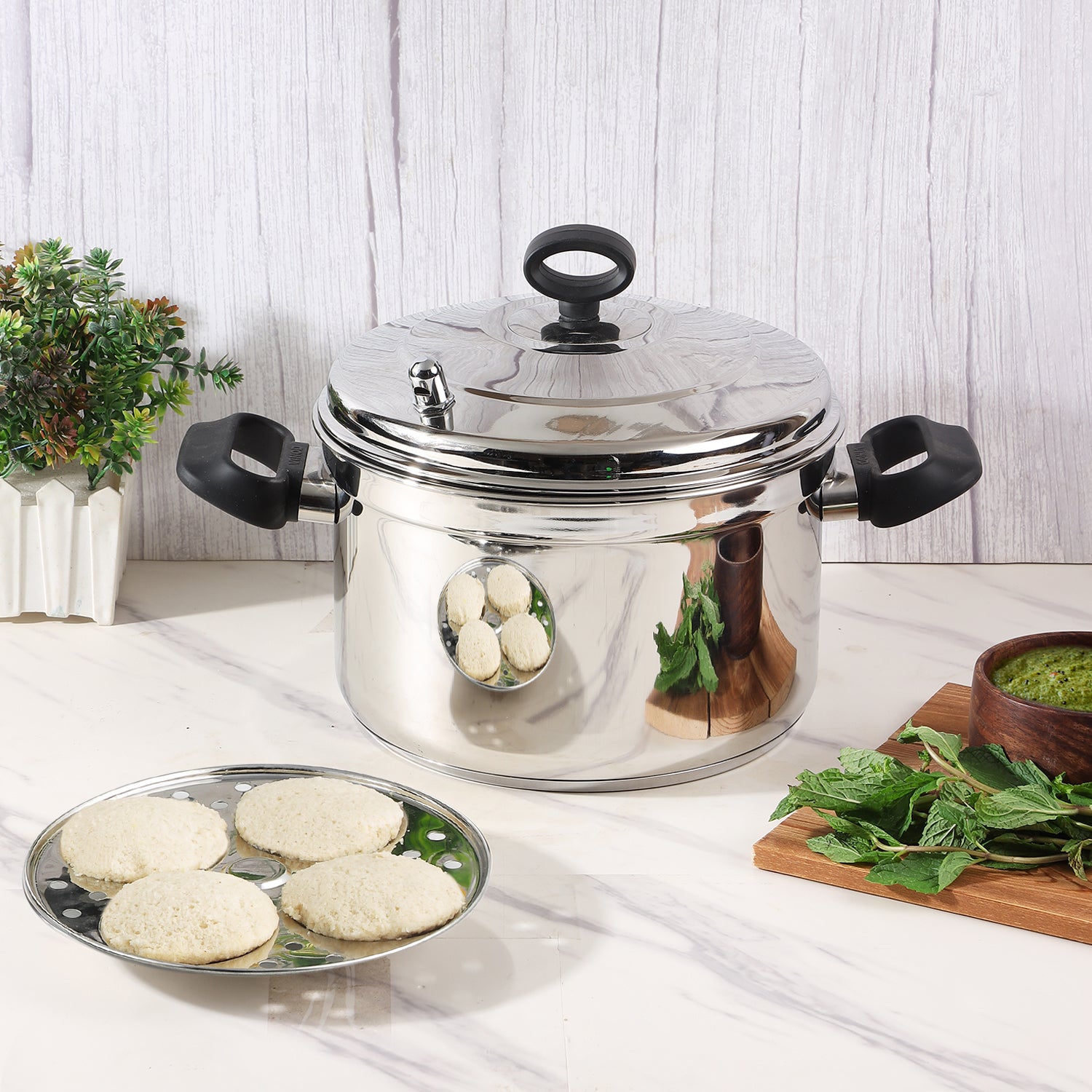 Vinod Stainless Steel Multi Pot (Induction Friendly)