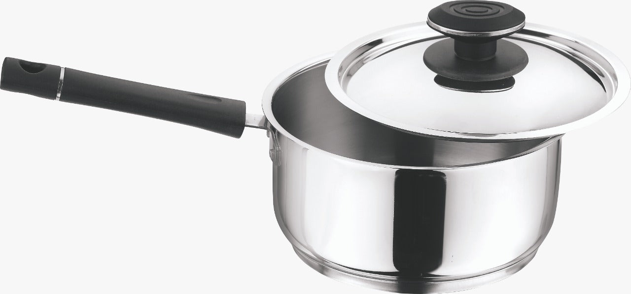 Vinod Stainless Steel Tivoli Saucepan  (Induction Friendly)