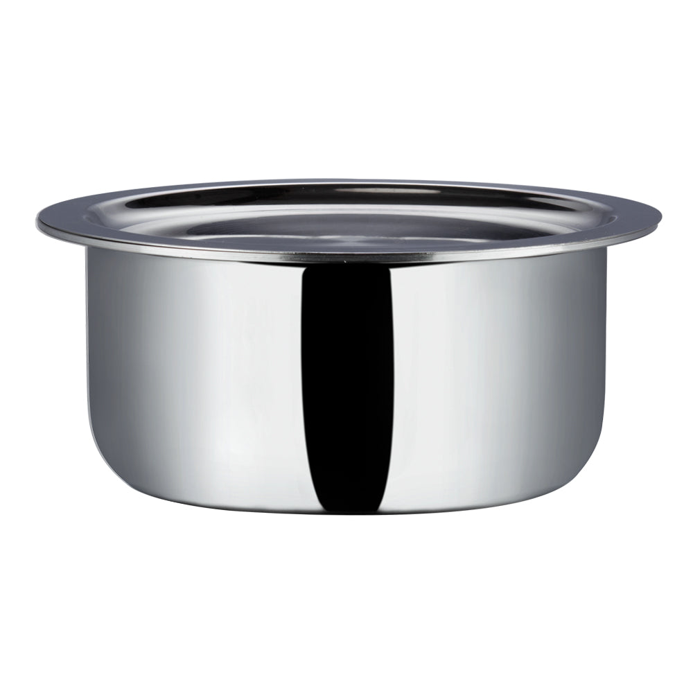 Vinod Platinum Triply Stainless Steel Tope with Lid (Induction Friendly)