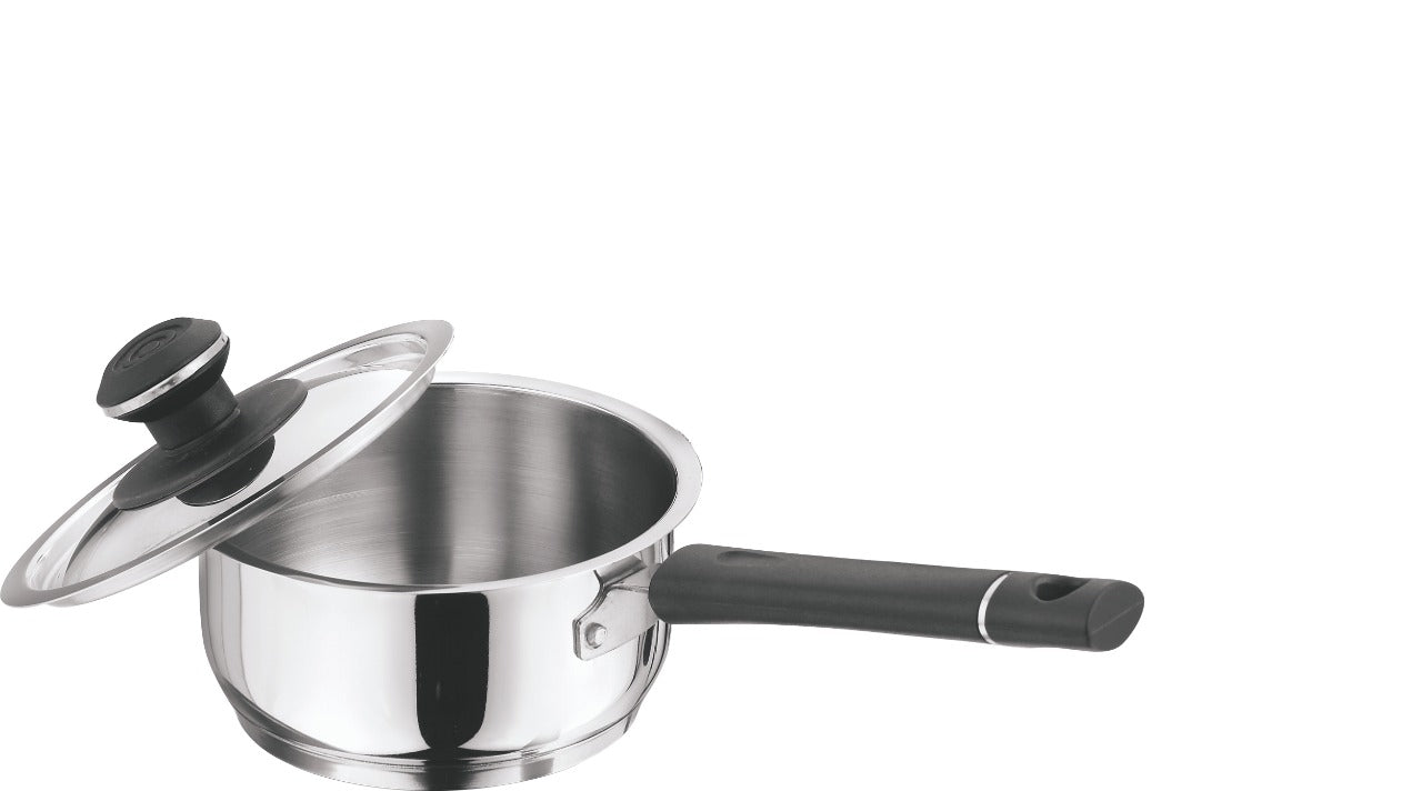 Vinod Stainless Steel Tivoli Saucepan  (Induction Friendly)